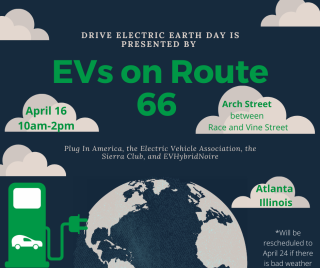 EVs on Route 66 April 16
